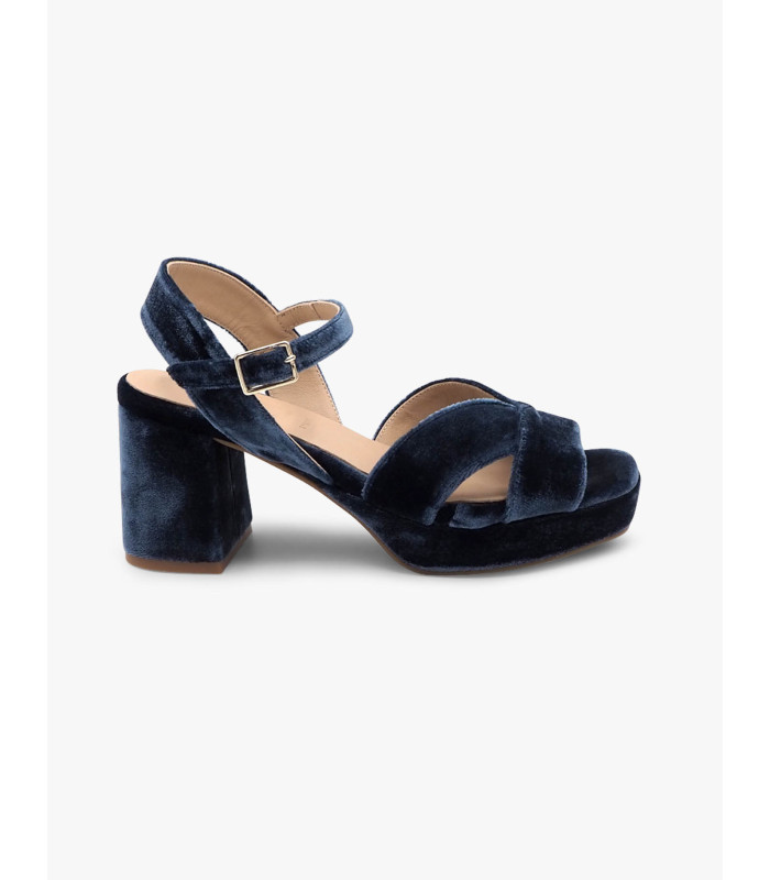 Blue velvet sandal Dansi