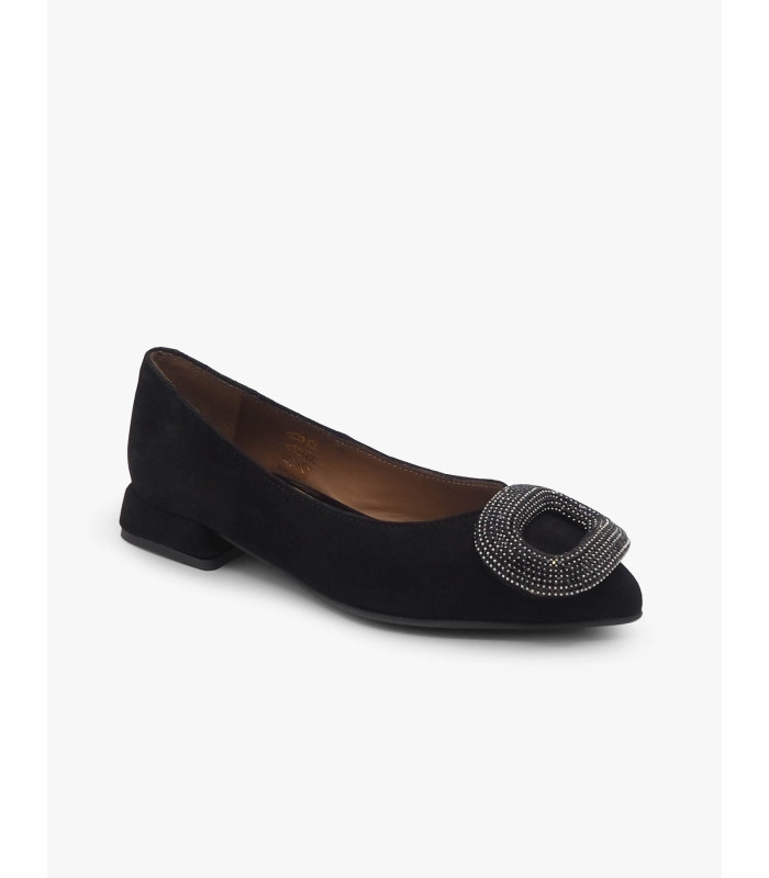 Black court shoe Laura Deza