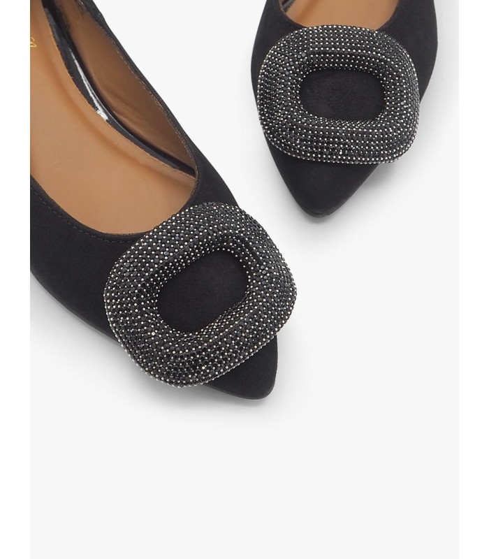 Black court shoe Laura Deza - image 4
