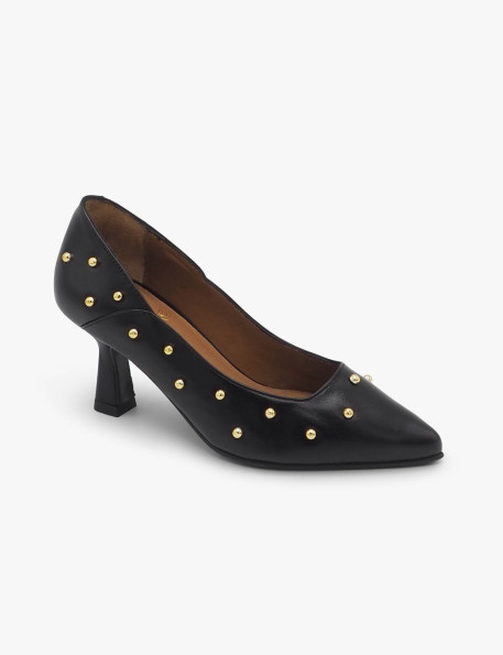 Black court shoe Laura Deza - image 2