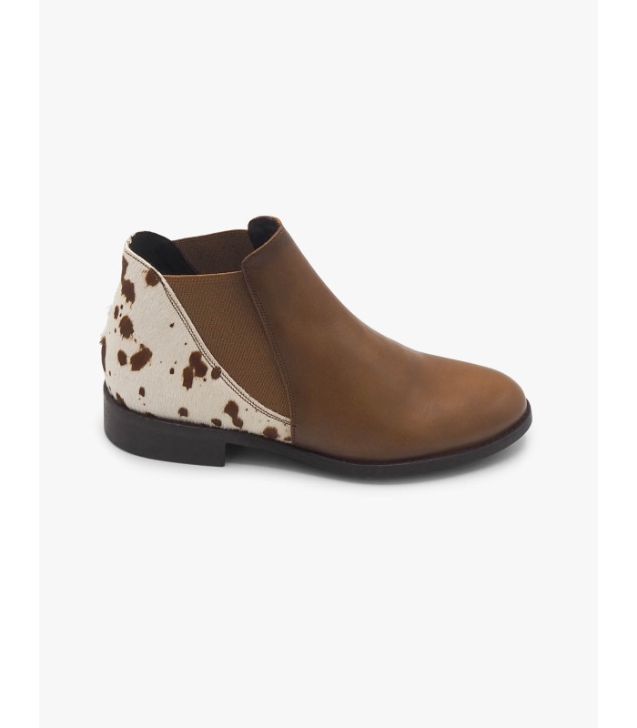 Pony hair ankle boot Laura Deza - image 2