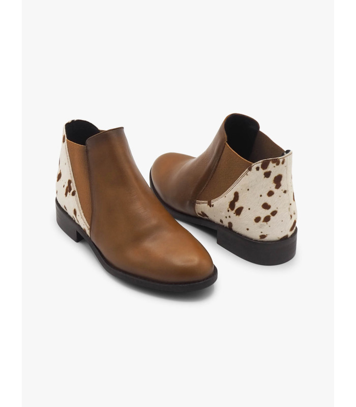 Pony hair ankle boot Laura Deza - image 4