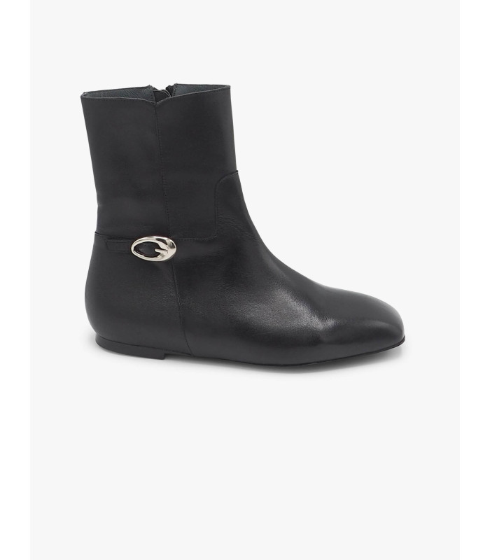 Black flat ankle boot Dansi - image 2