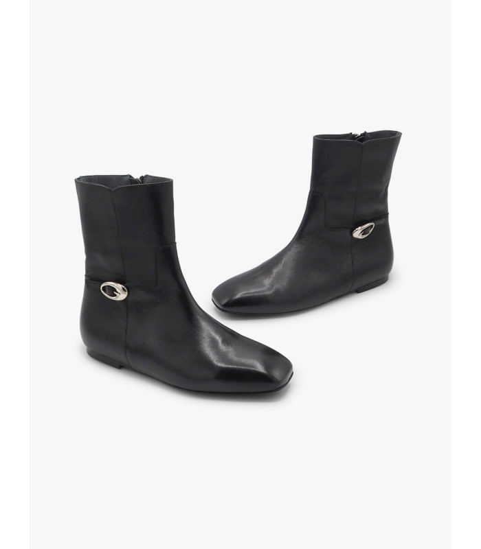 Black flat ankle boot Dansi - image 3