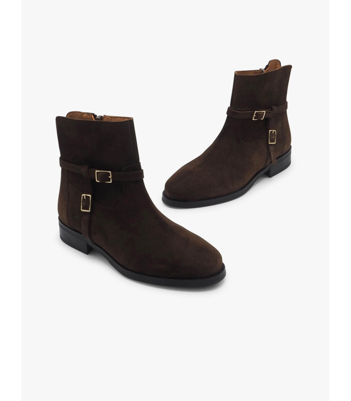 Brown suede ankle boot Dansi - image 3