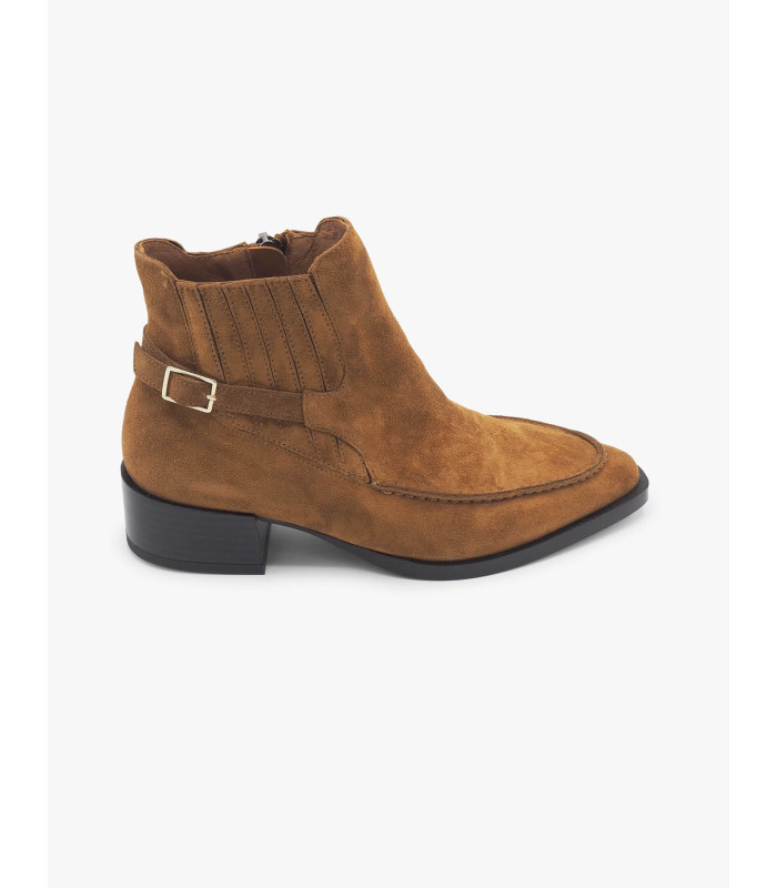 Mahogany suede ankle boot Dansi