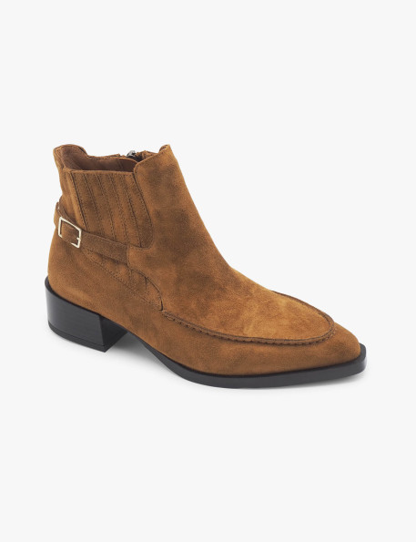 Mahogany suede ankle boot Dansi - image 2