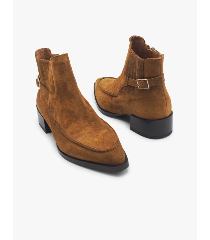 Mahogany suede ankle boot Dansi - image 3
