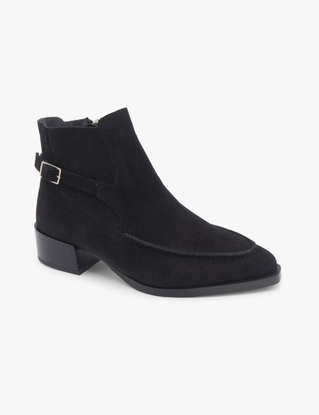 Black suede ankle boot Dansi