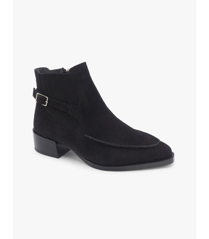 Black suede ankle boot Dansi