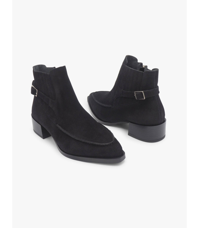 Black suede ankle boot Dansi - image 3