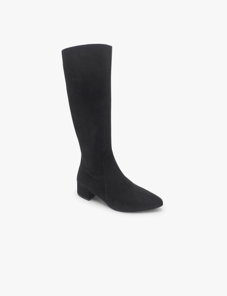 Black basket leather boot Dansi - image 2