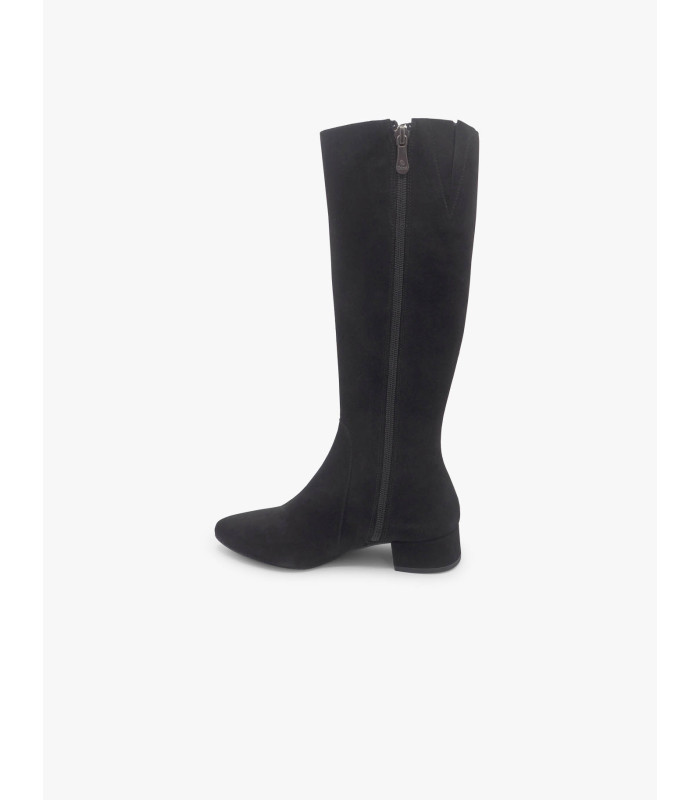 Black basket leather boot Dansi - image 3