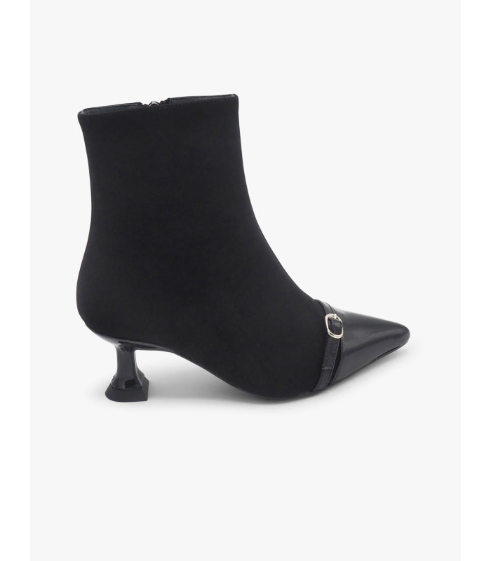 Black suede ankle boot Dansi