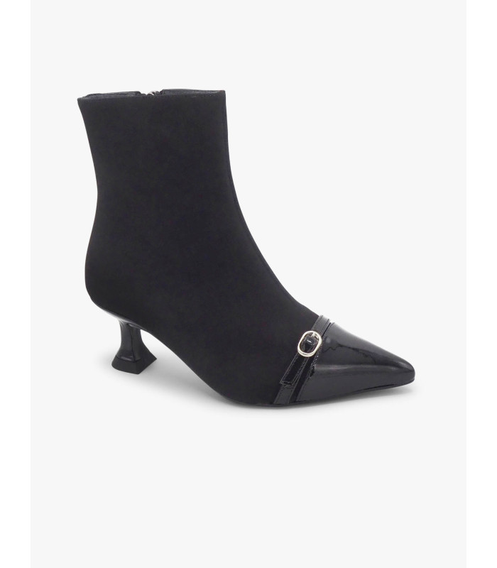 Black suede ankle boot Dansi - image 2