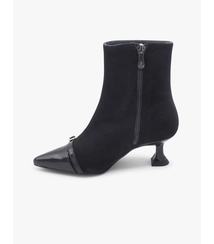 Black suede ankle boot Dansi - image 3