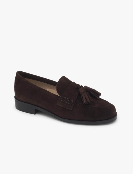 Mocasín marrón