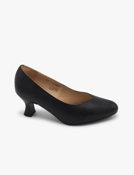 Black court shoe PieSanto - image 2