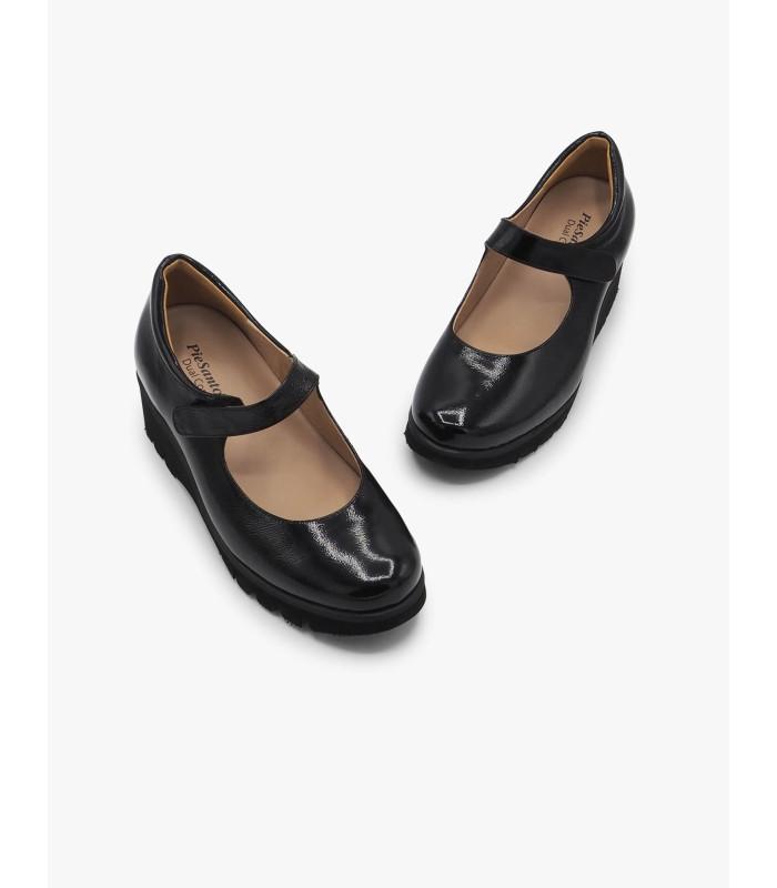 Merceditas charol negro