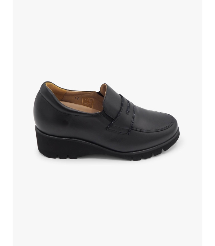 Black loafer PieSanto