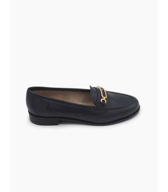 Blue loafer with gold buckle José Luis Deza - image 2