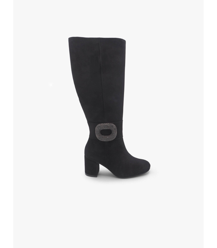 Black suede boot Laura Deza - image 2
