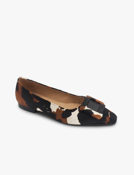 Animal print ballet flat Dansi