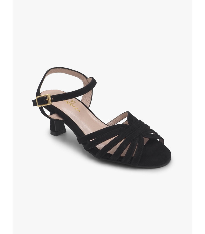 Sandalia negra