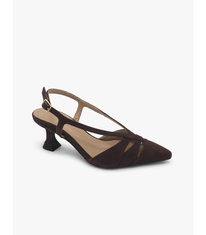 Brown suede shoe Dansi - image 2