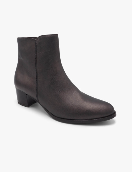 Brown mordoré ankle boot PieSanto - image 2
