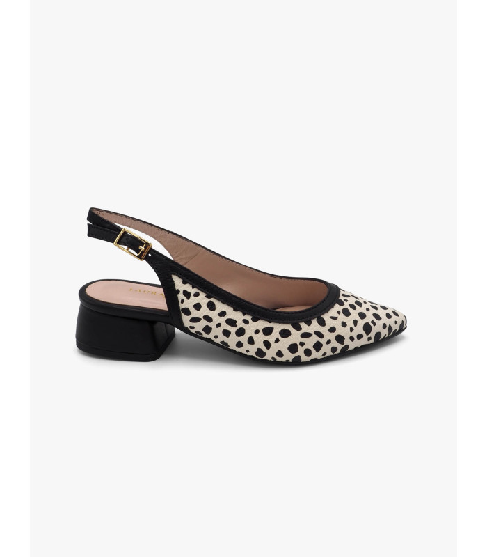 Black two-tone shoe Laura Deza - image 2