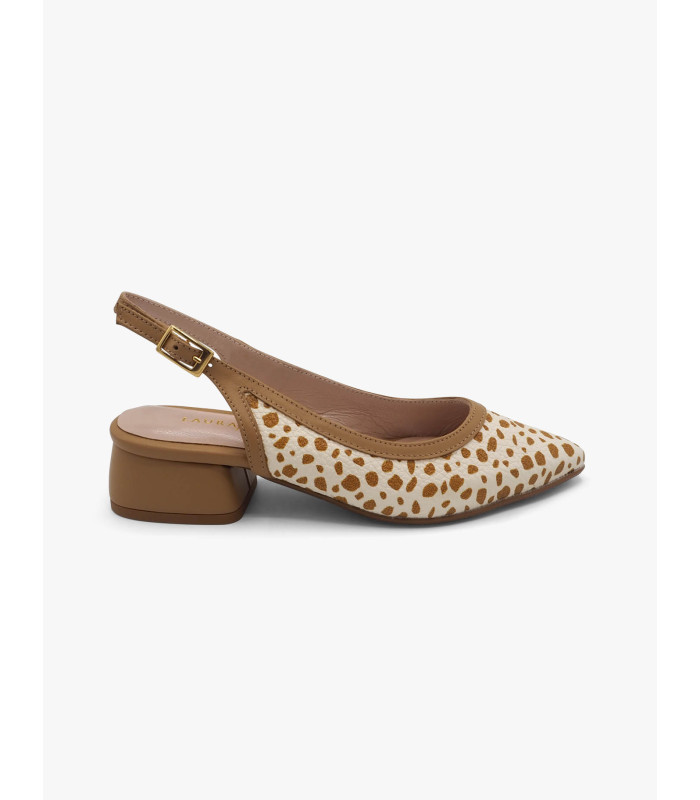 Beige two-tone shoe Laura Deza - image 3