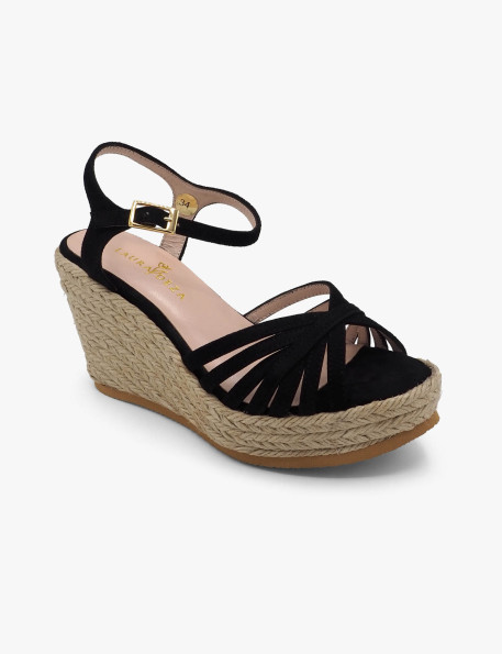 Alpargata ante negro