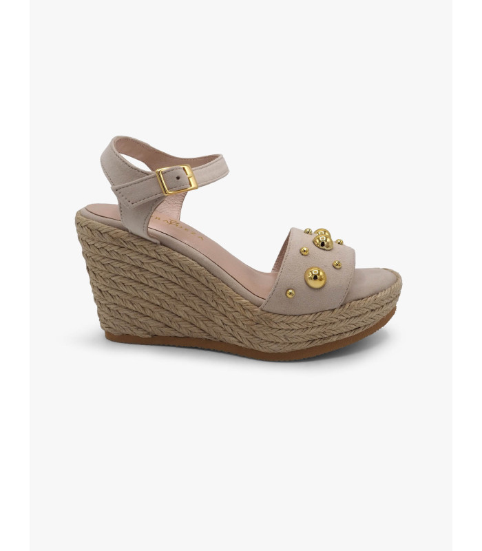 Ivory espadrille Laura Deza