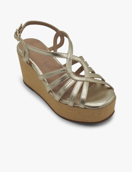 Canasta metal platino