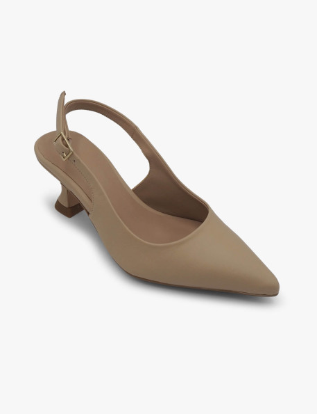 Beige court shoe Dansi - image 2