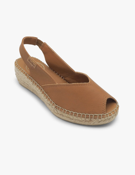 Tan espadrille Toni Pons