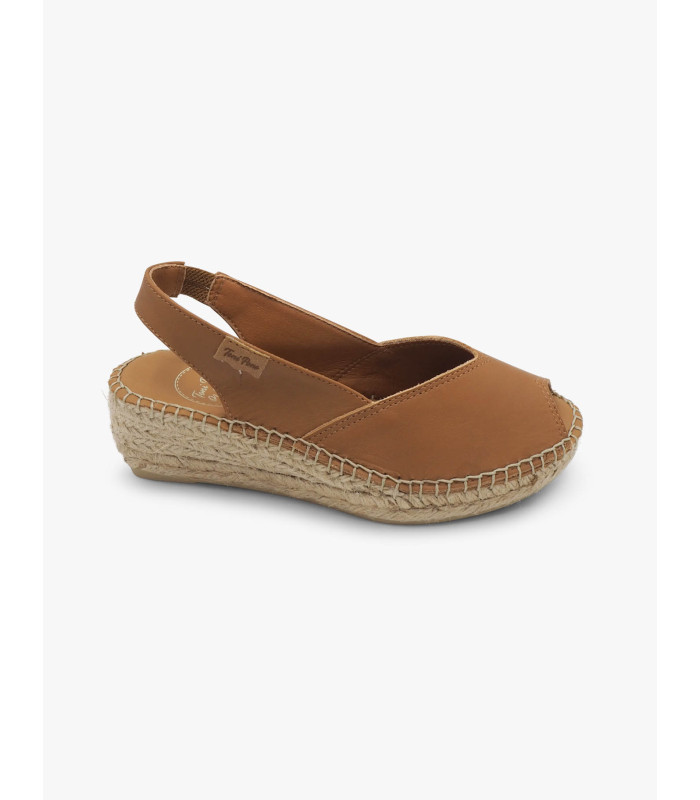 Alpargata bernia cuero