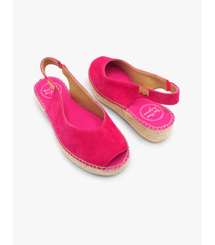 Alpargata ante fuxia