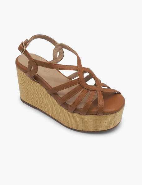 Canasta mestizo cuero