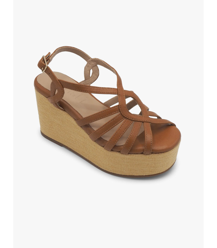 Canasta mestizo cuero