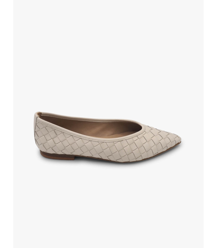 Cream court shoe Dansi