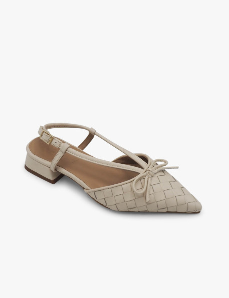 Entrelazado mestizo crema