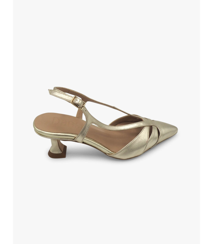 Gold court shoe Dansi - image 2