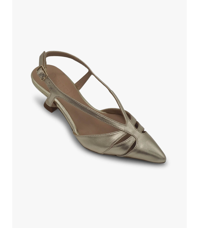 Gold court shoe Dansi