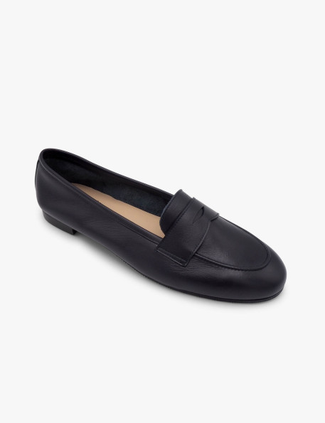Blue penny loafer Laura Deza