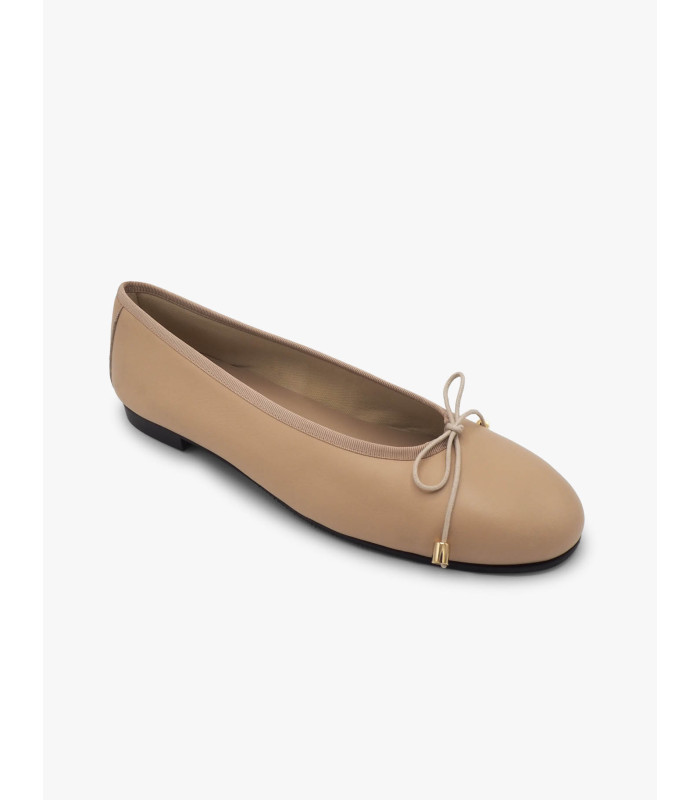 Beige ballet flat Laura Deza