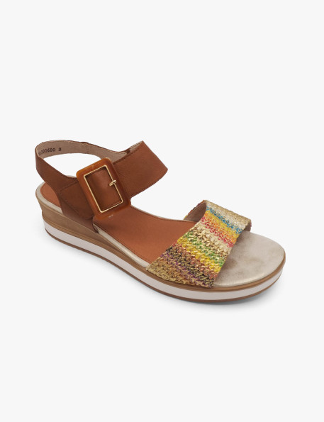 Sandalia multicolor