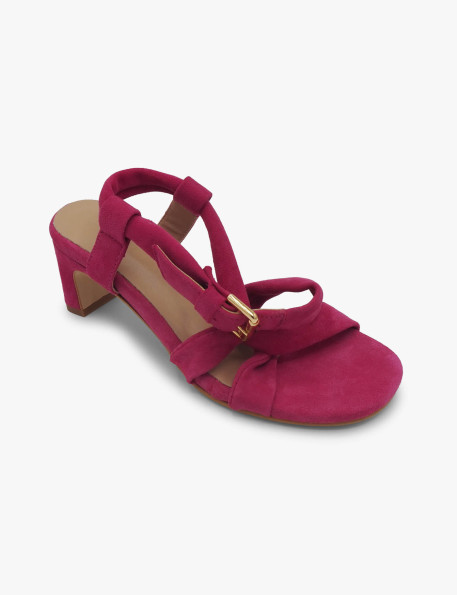 Sandalia fuxia