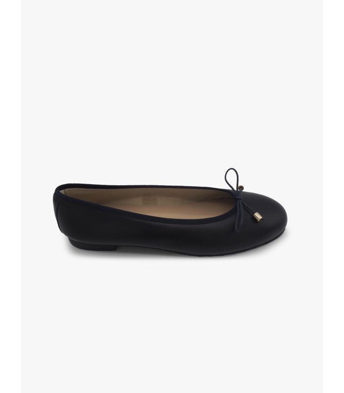 Navy blue ballet flat Laura Deza